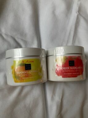 M. Asam Mango Vanilla & Erdbeer Margarita Body Cream Duo + Free Gift!!